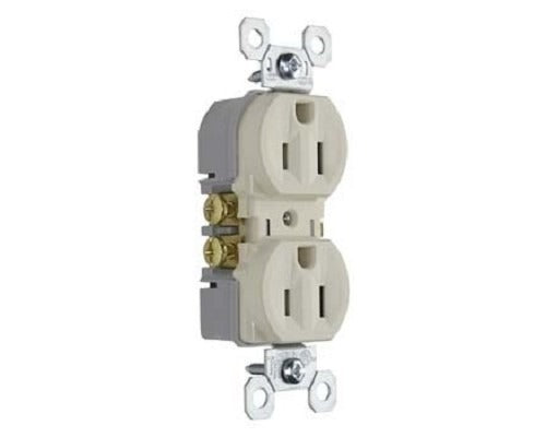 LEGRAND Legrand 3232-TRLA Tamper-Resistant Duplex Straight Blade Receptacle 15 A (2P3W)
