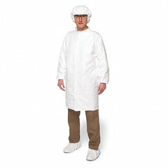 DUPONT Dupont IC263SWHMD00300B Disposable Cleanroom Coat Size M (Pack 30)
