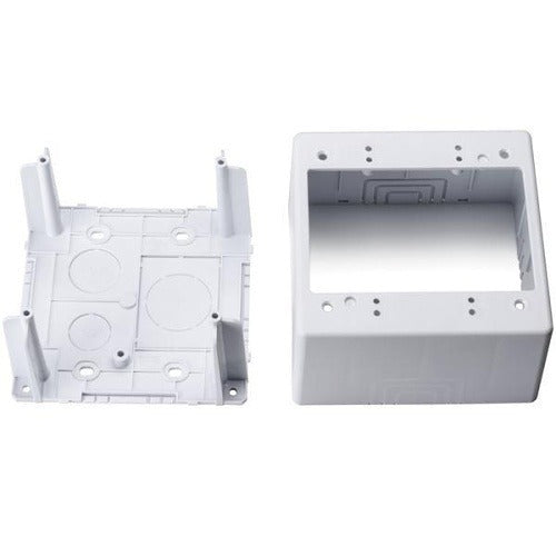 HELLERMANN TYTON Hellermanntyton TSRPW-JBD2 Dual Gang Junction Box