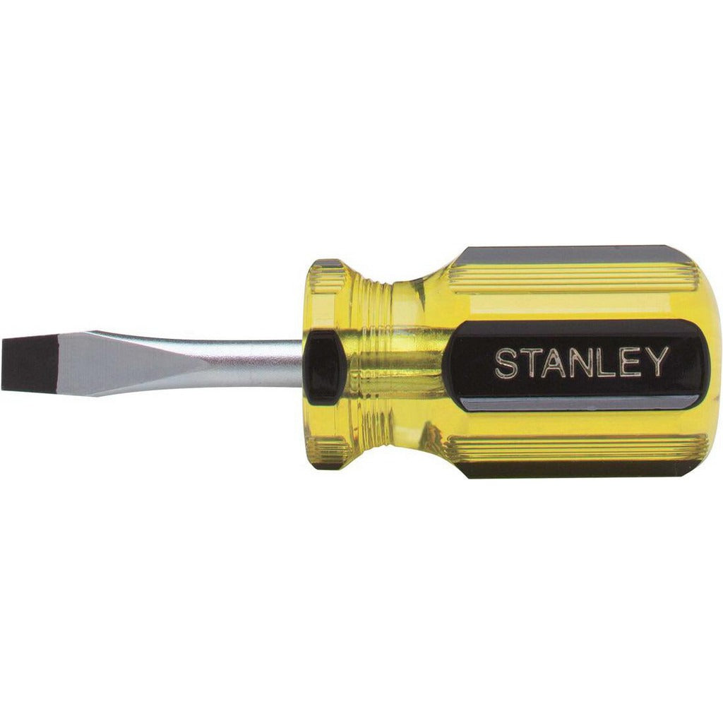 STANLEY Stanley 66-161-A Slotted Screwdriver 1/4 in Blade Acetate Handle