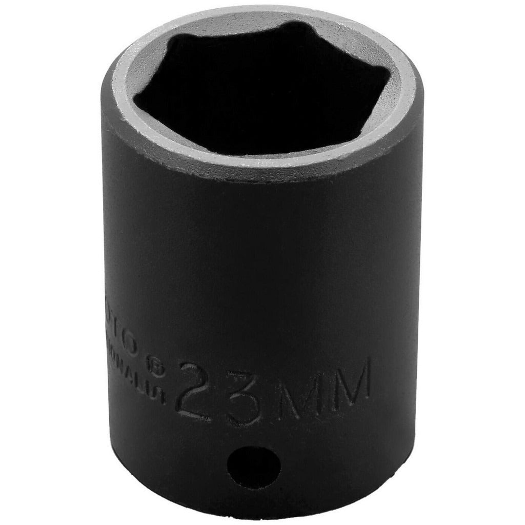 PROTO Proto J7423M Impact Socket 1/2 in Drive 23mm 6-point
