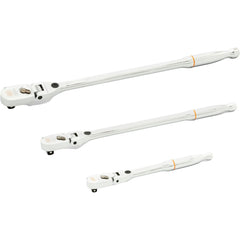 GEARWRENCH Gearwrench 81382 Locking Flex Head Ratchet Set 3-drive