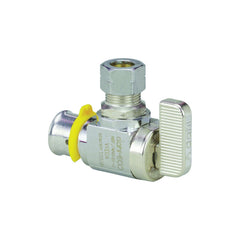 VIEGA Viega 93511 Angle Stop Valve 1/2x1/4 in Press X Cts 160 Psi