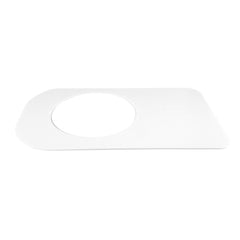 OATEY Oatey 31258 Square Nose Toilet Base Plate Abs