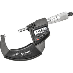 STARRETT Starrett 01117 Electronic Outside Micrometer 2 in IP67