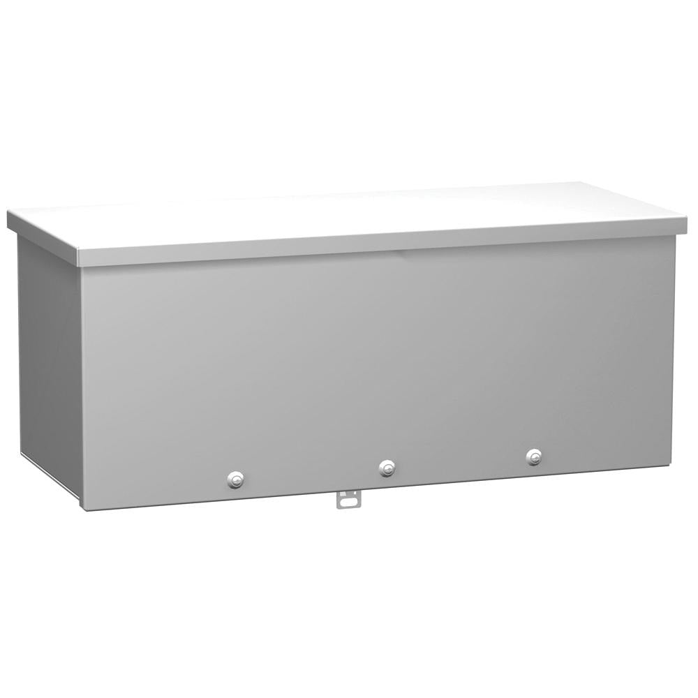 HAMMOND Hammond c3rwt460 Wiring Trough 4x4x60 in Nema 3R Steel