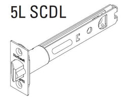 KWIKSET Kwikset 83014-017 Square Deadlatch 5 Inches US26 US26D