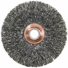 WEILER Weiler 93663 Wheel Brush 3 in Crimped Carbon Steel 20000 Rpm