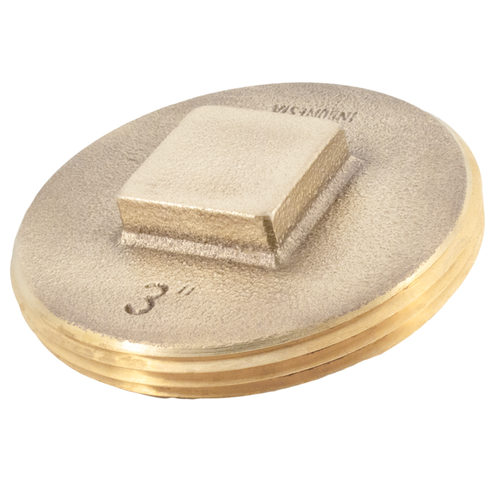 LEGEND VALVE Legend Valve 302-610 5 in Brass Raised S.H. Plug (5 in)