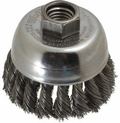 WEILER Weiler 94681 Knotted Steel Cup Brush 2.75 in