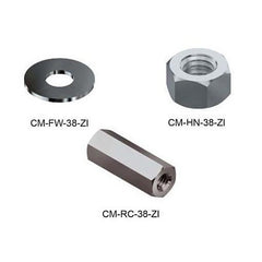 SNAKE TRAY Snake Tray Cm RC-38-ZI 3/8x16 Thread Rod Connector Zinc