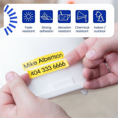 BROTHER Brother BRTTZES151G P-touch TZeS151 Strong Adhesive Laminated Label Tape 24 mm x 8 m (1 Pack)