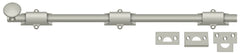DELTANA Deltana 18SB15 Surface Bolt Heavy Duty 18 Inches Satin Nickel