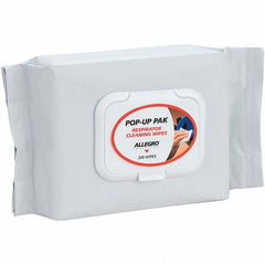 ALLEGRO INDUSTRIES Allegro 1001-200PU Facepiece Alcohol Cleaning Wipes 200ct