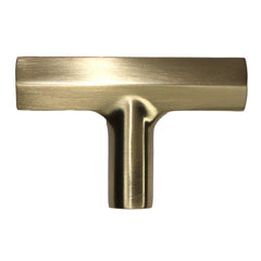 EMTEK Emtek 86728US4 Mod Hex T Cabinet Knob Satin Brass