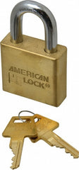 AMERICAN LOCK American Lock A5570KA-38376 Brass Steel Padlock 2in