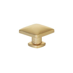 EMTEK Emtek 86643US4 Lawson Square Cabinet Knob Satin Brass