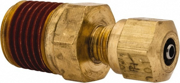 PARKER Parker VS68NTA-3-4 Brass Compression Tube Connector 1/4 in
