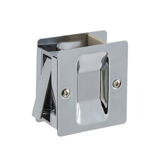 GEO Geo SDPS-PC Passage Sliding Door Lock Polished Chrome
