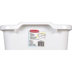 RUBBERMAID Rubbermaid FG2970ARWHT Dish Bucket 15.6-Quart