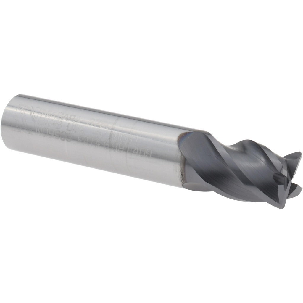SECO TOOLS Seco 03084152 Corner Radius End Mill 3/8 in 4 Flute Altin