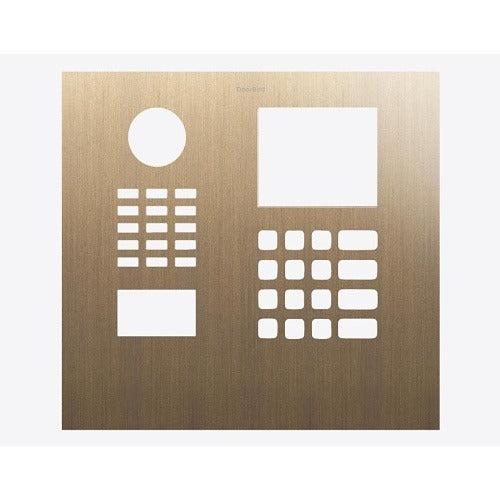 DOORBIRD Doorbird 423876231 Intercom Faceplate Burnished Brass
