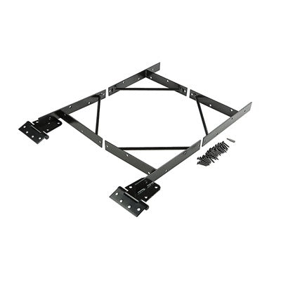 NATIONAL HARDWARE National Mfg N109-060 Anti-sag Gate Kit Black 2 Pack