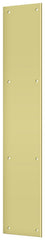 DELTANA Deltana PP3520U3 Push Plate 3.5x20 Inches Bright Brass