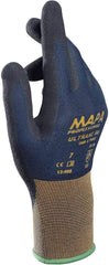 MAPA PROFESSIONAL Mapa Professional 34500049 Lt Wt 10.5 inches Grip 'n Proof Palm Coated Nitrile (Size 9, 1 Pair)