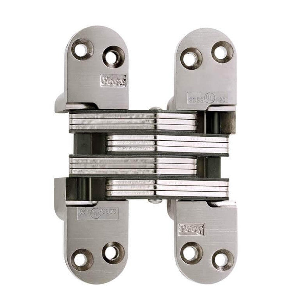 SOSS Soss 218US15 Heavy Duty Invisible Hinge Satin Nickel