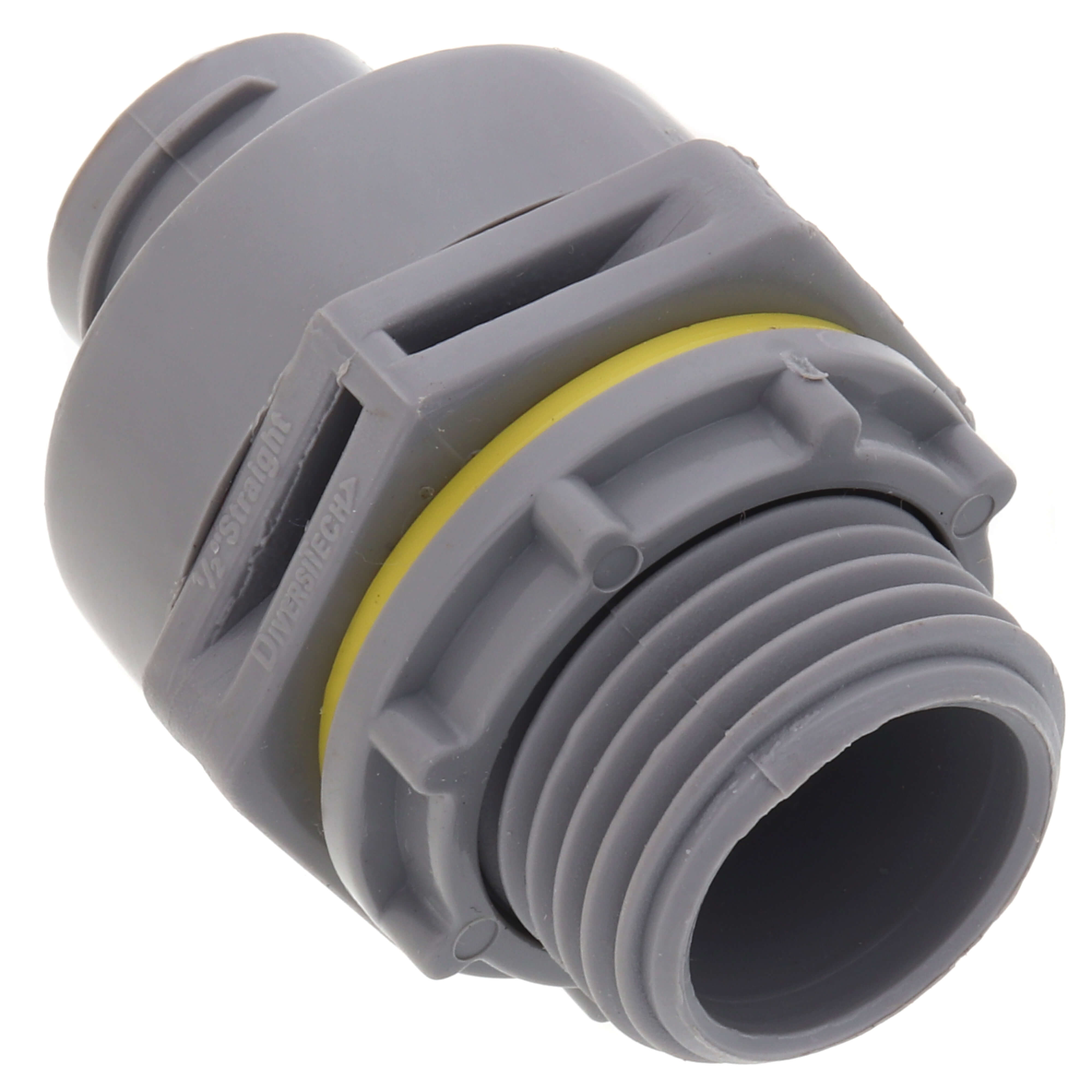 DIVERSITECH DiversiTech 750-SLTC50 1/2, 1-Piece, Straight, Screw-On, Liquid Tight Conduit Connector