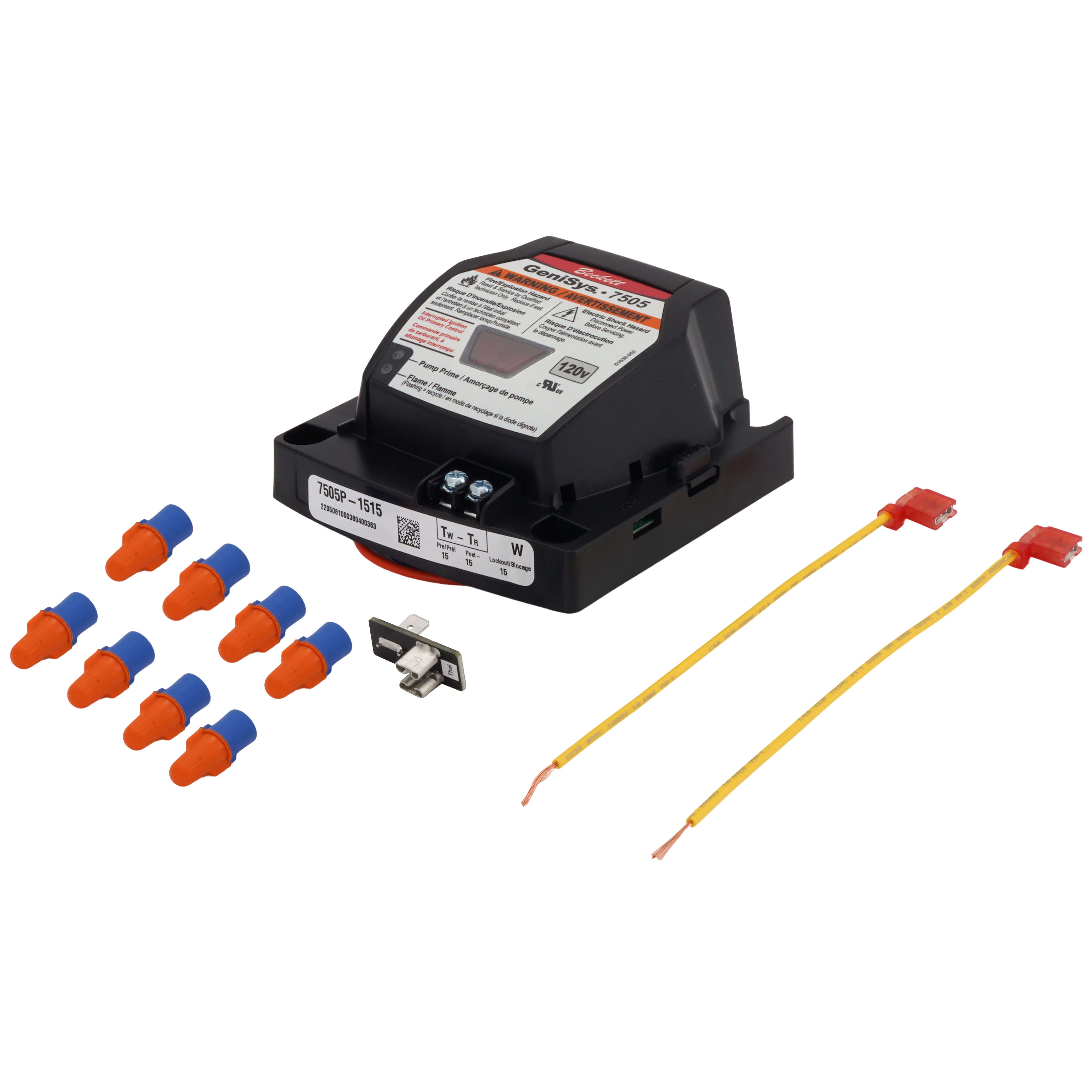 RW BECKETT R. W. Beckett 7505P1515U 60 A Advanced Oil Burner Control 120 VAC