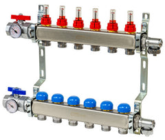 HEATLINK Heatlink 75102 2 loop 1-1/4 inches SS manifold with flow meters