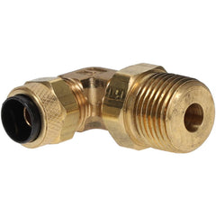 PARKER Parker 169PS-6-6 Compression Swivel Elbow 3/8 in Brass