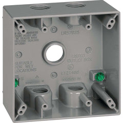 SOUTHWIRE Southwire WB2550-UPC Weatherproof Junction Box 2-Gang 1/2 in 5-Hole