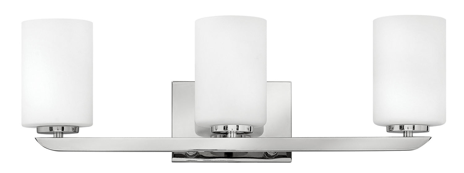 HINKLEY LIGHTING Hinkley Lighting 55023PN Kyra Medium Three Light Vanity 3 Light