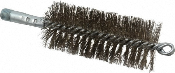SCHAEFER BRUSH Schaefer Brush 43845 Spiral Tube Brush 2in Stainless Steel