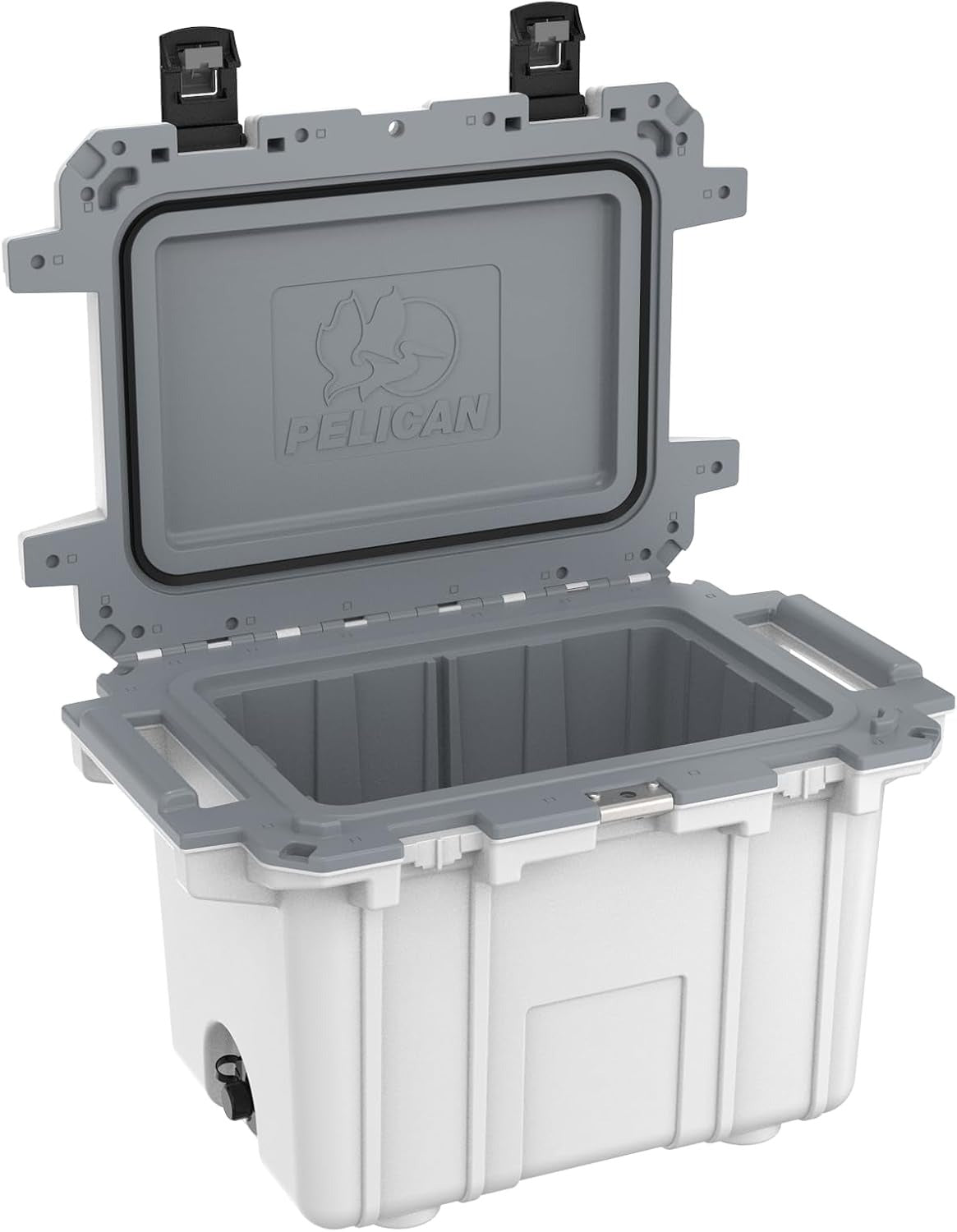 PELICAN Pelican 50Q-1-WHTGRY Im 50Qt Elite Cooler (50 Qt)