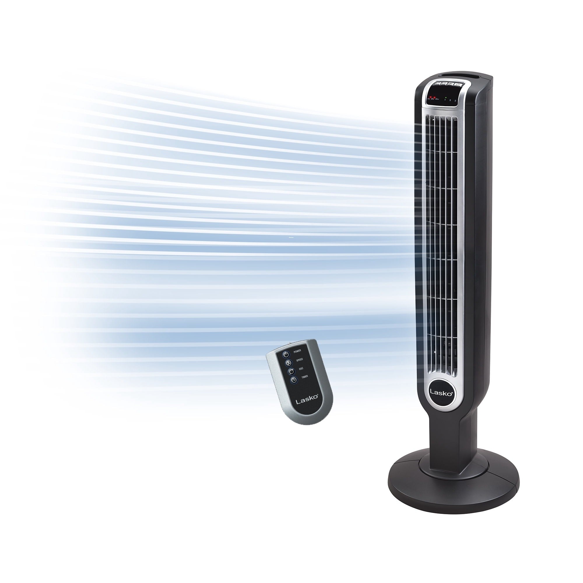 LASKO Lasko 2511 Oscillating Tower Fan 30-36W 36 Inch (60 Degree Oscillation)