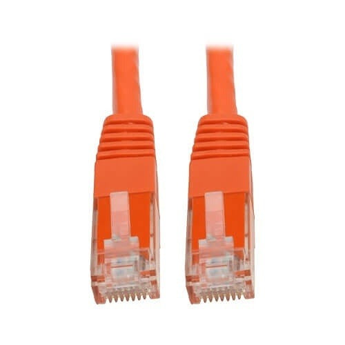 TRIPP LITE Tripp Lite N200-035-OR Cat6 Cat5 Patch Cable 35ft