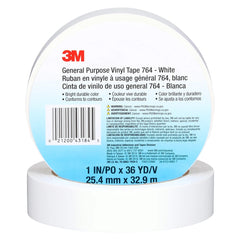 3M 3M 7000123866 General Purpose Vinyl Tape 764 (1 in x 36 yd, 5 mil, 36 Roll/Case)