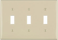 LEVITON Leviton Mfg Co 011-80711-00T Single Toggle Nylon Wall Plate
