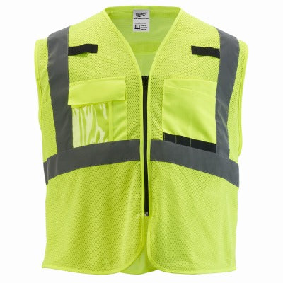 MILWAUKEE Milwaukee 48-73-5111 Class Ii Hi-vis Safety Vest S/m