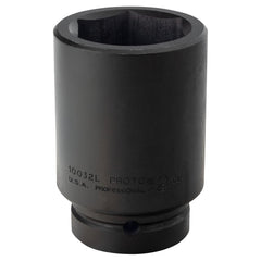 PROTO Proto J10032L Impact Socket 1 in Drive 2 in 6-pt Hex
