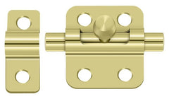 DELTANA Deltana 2BBU3 Barrel Bolt 2 Inches Bright Brass