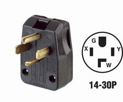 LEVITON Leviton R55-00275-00E 30A 50A 4-wire Plug Nema 14-30P 14-50P