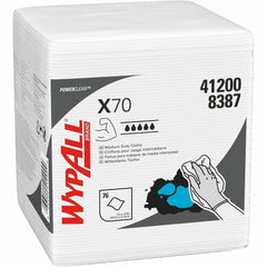 KIMBERLY-CLARK Kimberly-Clark KCC41200 WypAll PowerClean X70 medium duty cloths 12.5 x 12 12 packs/carton KCC41200