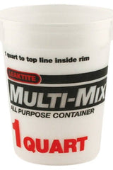 LEAKTITE Leaktite 001Q02MM050 Mixing Container 1 Quart Hdpe