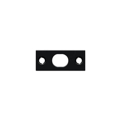 DELTANA Deltana SP12EFB19 Strike Plate Extension Flush Bolt Black
