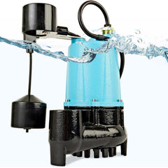 LITTLE GIANT Little Giant 506254 BSC33V Submersible Cast Iron Sump Pump 115 Volt 1/3 HP (1.5 inches Discharge) BSC33V